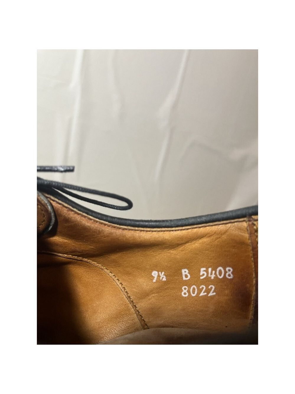 Allen Edmonds 9.5 B Mens Dress Shoes Hale Black Leather Brocade Oxfords ($425) - Picture 3 of 15
